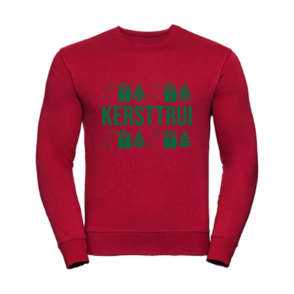 Sweater Kersttrui met decoraties